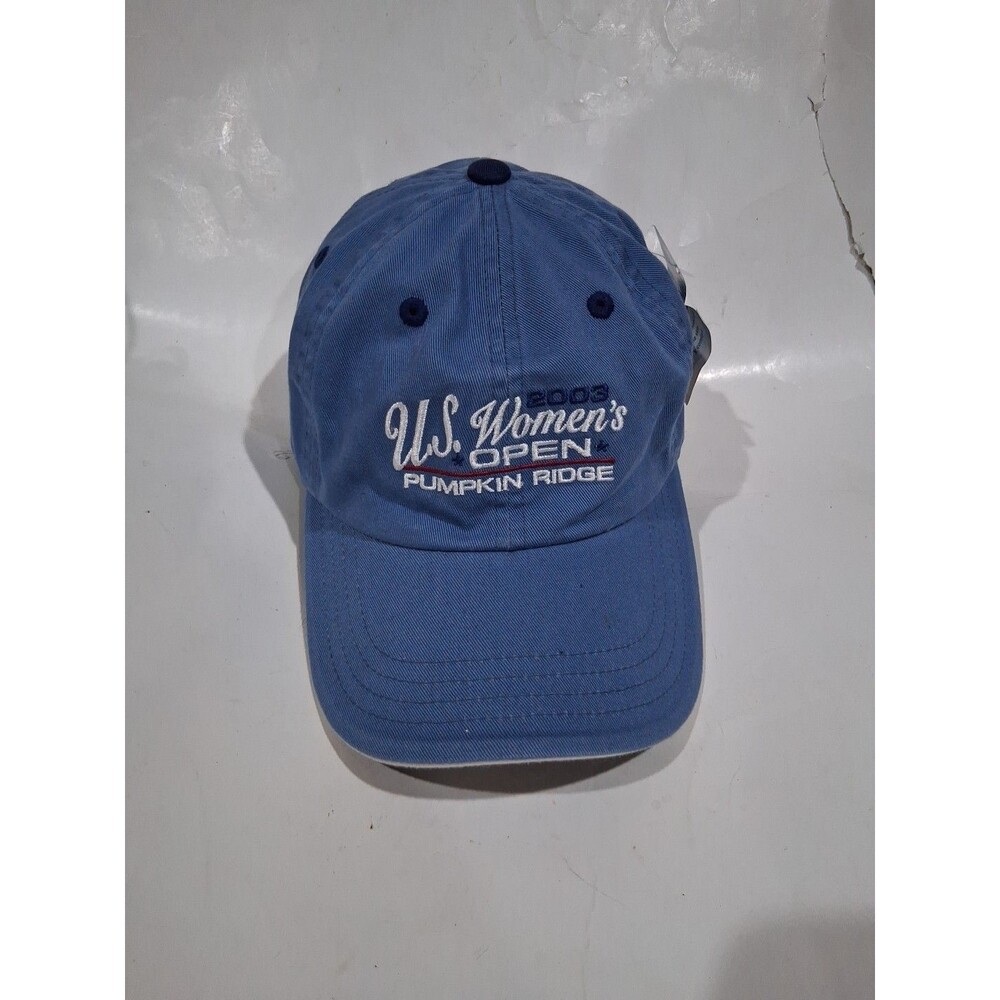 Vtg 2003 US Womens Open Pumpkin Ridge Strap Back Dad Hat Adjustable Cap-NOS